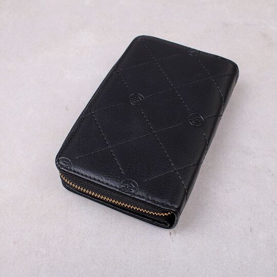 Жіночий гаманець "WEICHEN", чорний П4239