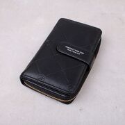 Жіночий гаманець "WEICHEN", чорний П4239