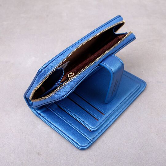 Жіночий гаманець "WEICHEN", синій П4240