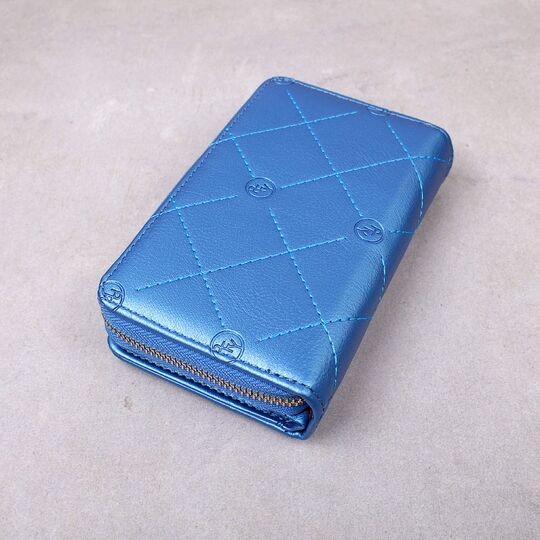 Жіночий гаманець "WEICHEN", синій П4240