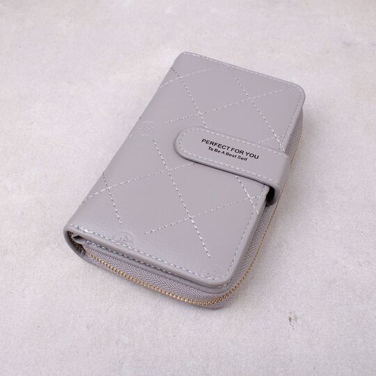 Жіночий гаманець "WEICHEN", сірий П4241