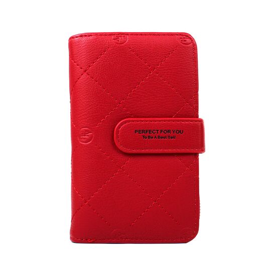 Жіночий гаманець "WEICHEN", червоний П4245