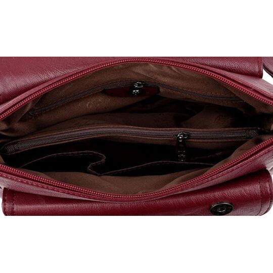 Жіноча сумка PHTESS , червона П0297 Жіноча сумка PHTESS , червона П0297