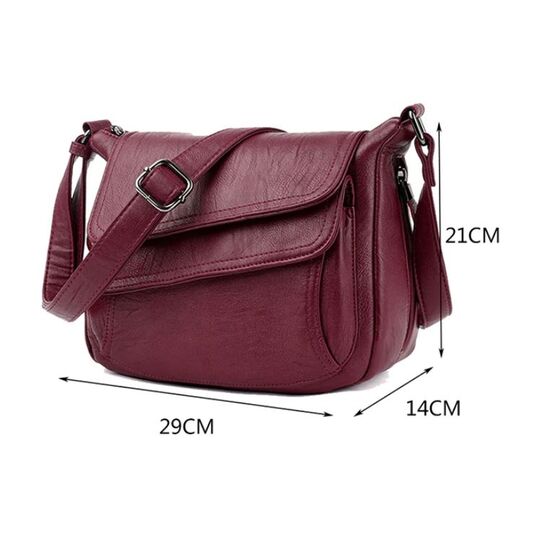 Жіноча сумка PHTESS , червона П0297 Жіноча сумка PHTESS , червона П0297