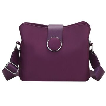 Женская сумка клатч, фиолетовая П4250