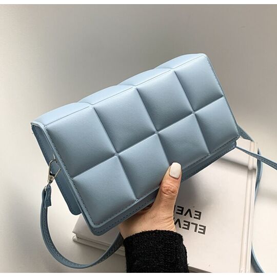 Жіноча сумка клатч, блакитна П4253