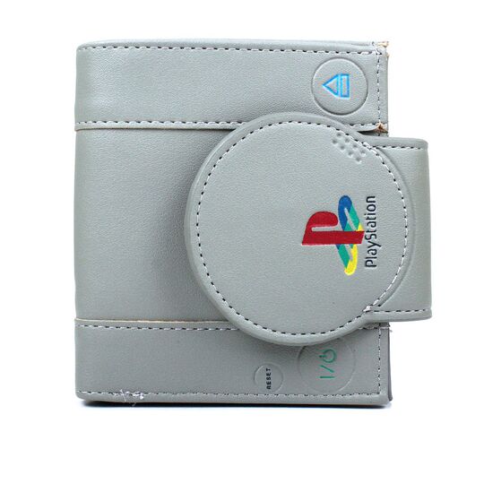 Чоловічий гаманець "PlayStation", сірий П4261