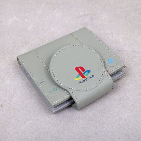 Чоловічий гаманець "PlayStation", сірий П4261