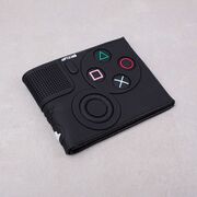 Мужской кошелек "PlayStation", черный П4263