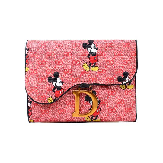 Жіночий гаманець "Мікі Маус", рожевий П4264
