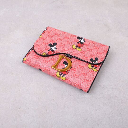 Жіночий гаманець "Мікі Маус", рожевий П4264