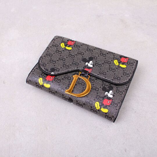 Жіночий гаманець "Мікі Маус", сірий П4265