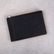Затиск, гаманець, сірий П0299