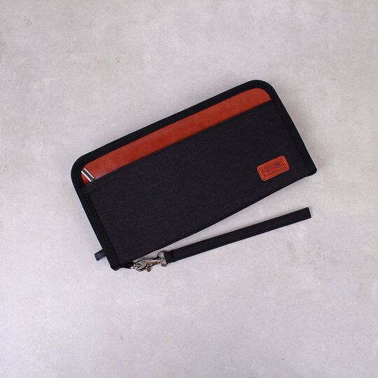 Гаманець органайзер, чорний П4268