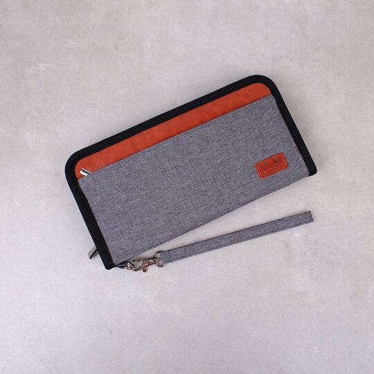 Гаманець органайзер, сірий П4269