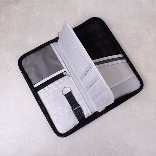 Гаманець органайзер, сірий П4269