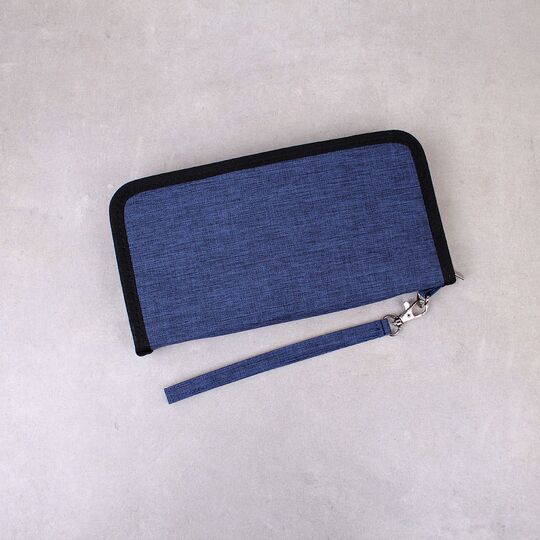 Кошелек органайзер, синий П4270