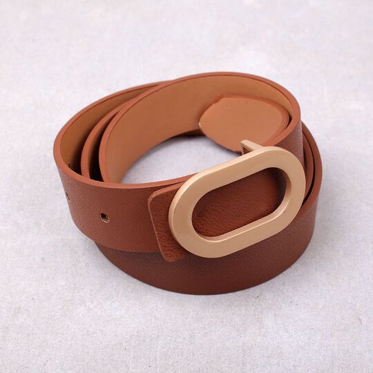 Жіночий ремінь, коричневий П4280