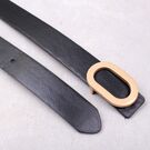 Женский ремень, черный П4284