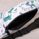 Женская поясная сумка, бананка "Единорог", П4286