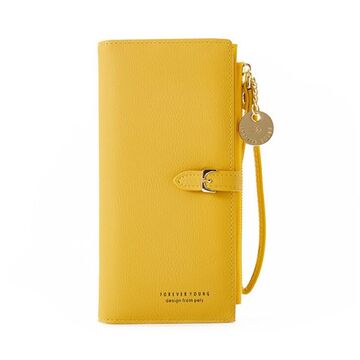 Жіночий гаманець WEICHEN, жовтий П4288
