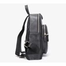 Рюкзак жіночий з шкіри, чорний П2759