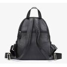 Рюкзак жіночий з шкіри, чорний П2759