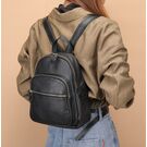 Рюкзак жіночий з шкіри, чорний П2759