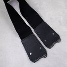 Широкий жіночий пояс, чорний П4302