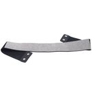 Широкий жіночий пояс в канцях, чорний П4306