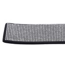 Широкий жіночий пояс в канцях, чорний П4306