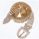 Женский ремень с камнями П4308