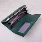 Женский кошелек, зеленый П4328
