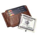 Зажим, кошелек, коричневый П0306 Зажим, кошелек, коричневый П0306