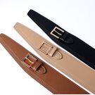 Жіночий широкий ремінь, чорний П4339