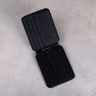 Зажим, кошелек, черный П0308