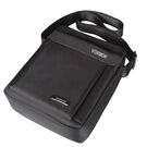 Мужская сумка VORMOR, черная с кошельком П0309