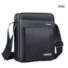 Мужская сумка VORMOR, черная с кошельком П0309