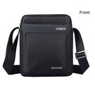 Мужская сумка VORMOR, черная с кошельком П0309