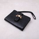 Жіночий гаманець, чорний П4369