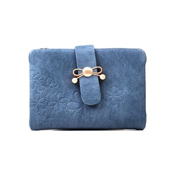 Женский кошелек, синий П4370