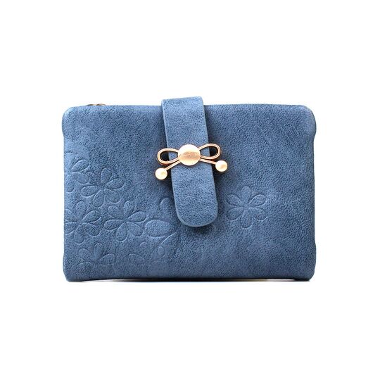 Жіночий гаманець, синій П4370
