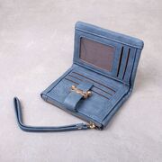 Женский кошелек, синий П4370
