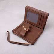 Жіночий гаманець, коричневий П4371