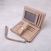 Жіночий гаманець, коричневий П4372