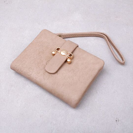 Жіночий гаманець, коричневий П4372