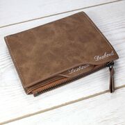 Чоловічий гаманець, коричневий П0310