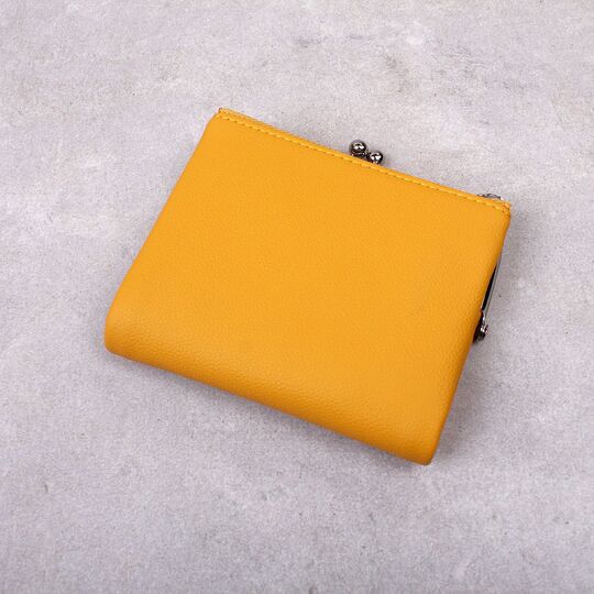 Жіночий гаманець "WEICHEN", жовтий П4396