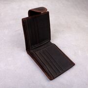 Чоловічий гаманець "WESTAL", коричневий П4405