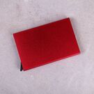 Визитница, красная П0313